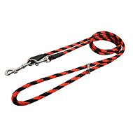 Bafpet Rope switch leash "Spiral" - Red, 10mm × 240cm, 15307 - Leash