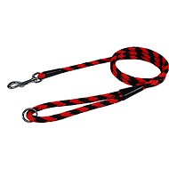Bafpet Rope leash "Spiral" - Red, 10mm × 150cm, 15208 - Leash