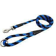 Bafpet Rope leash "Spiral" - Blue, 14mm × 150cm, 15209 - Leash