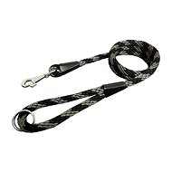Bafpet Rope leash "Spiral" - Grey, 14mm × 150cm, 15209 - Leash