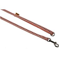 Bafpet Strap Leash "Reflective Cubes" - Pink, 10mm × 120cm, 18202K - Leash