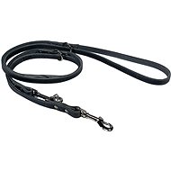 Bafpet "Zubr" leather lead - Grey, 14mm × 240cm, 14300Z - Leash
