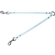 Bafpet Fork decorated with silver wool - White, 12mm × 30cm, 03281V - Double Dog Leash