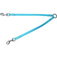 Bafpet Fork decorated with silver wool - Light blue, 12mm × 30cm, 03281V - Double Dog Leash