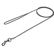 Bafpet leash LANKO 3mm - Grey, 3mm × 130cm, 15201 - Leash