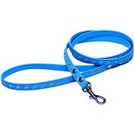 Bafpet Leash decorated with silver wool - Light blue, 12mm × 120cm, 03220V - Leash