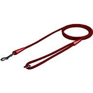 Bafpet Leash "Spiral", rope, solid colour - Burgundy, 6mm × 150cm, 15206J - Leash