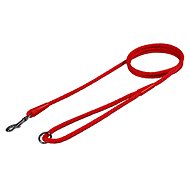 Bafpet Leash "Spiral", rope, solid colour - Red, 6mm × 150cm, 15206J - Leash