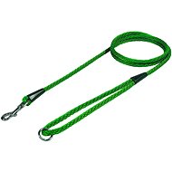 Bafpet Leash "Spiral", rope, solid colour - Green, 6mm × 150cm, 15206J - Leash