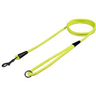 Bafpet Leash "Spiral", rope, solid colour - Yellow, 6mm × 150cm, 15206J - Leash