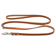 Bafpet Release Leash, Smooth - Cognac, Length: 12mm × 185cm, 50024 - Leash