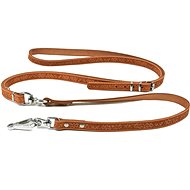 Bafpet Drain leash, decorated - Cognac, Length: 16mm × 175cm, 50025 - Leash