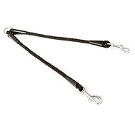 Bafpet Rope fork "Spiral" - Black - Double Dog Leash