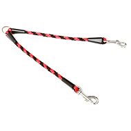 Bafpet Rope divider "Spiral" - Red, 10mm × 40cm 15282 - Double Dog Leash