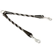 Bafpet Rope divider "Spiral" - Grey, 14mm × 45cm 15283 - Double Dog Leash