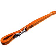 Bafpet Rubberised tracking lead - Orange, 15mm × 300cm 18513 - Leash