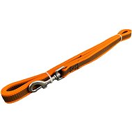 Bafpet Rubberised tracking lead - Orange, 20mm × 300cm 18515 - Leash