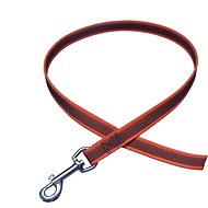 Bafpet Rubberized leash "Slut" - Orange, 20mm × 80cm 18512 - Leash