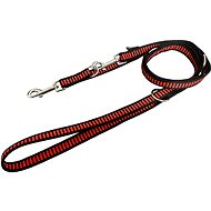Bafpet Webbing switching leash "Ladder" - Red, 25mm × 240cm 18306Z - Leash