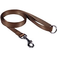 Bafpet Webbing leash, solid colour - Brown, 25mm × 150cm 18204J - Leash