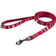 Bafpet Strap leash with stripes - Pink - Leash