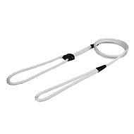 Bafpet Demonstration leash "Spiral", solid colour - White, 6mm × 150cm 15220 - Leash
