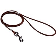 Bafpet Round Leather Leash - Brown, 4mm × 120cm 50046 - Leash