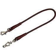 Bafpet Release leash - end cap 2x carabiner POLYAMID - Brown, 6mm × 55cm 15782 - Leash