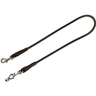 Bafpet Release leash - end cap 2x carabiner POLYAMID - Brown, 6mm × 75cm 15784 - Leash