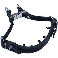 Bafpet Leather training collar - black, 30mm × 38-58cm, 07186 - Dog Collar