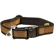 Bafpet Strap collar, solid colour - Brown, 40mm × 43-74cm, 18104J - Dog Collar
