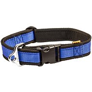Bafpet Strap collar, solid colour - Blue, 40mm × 43-74cm, 18104J - Dog Collar
