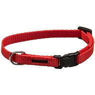 Bafpet Strap collar, solid colour - Red, 10mm × 20-35cm, 18105J - Dog Collar