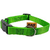 Bafpet Strap collar, solid colour - Green, 15mm × 25-35cm, 18100JA - Dog Collar