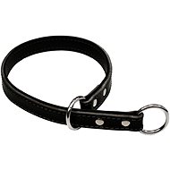 Bafpet Kožený stahovací obojek - Černý - Dog Collar