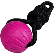 Bafpet FOAM ball with string - Fuchsia, 7cm × 48cm, 09083 - Dog Toy Ball