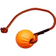 Bafpet FOAM ball with string - Orange, 7cm × 48cm, 09083 - Dog Toy Ball
