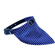 Bafpet obojek s bavlněným šátkem - Černý - Dog Collar