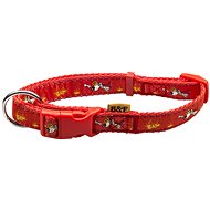 Bafpet Angel & Devil Strap Collar, Red, 20mm × 38-60cm, 18101AD - Dog Collar