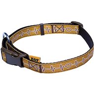 Bafpet ECG Strap Collar - Brown, 25mm × 40-66cm, 18102E - Dog Collar