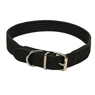 Bafpet Popruhoý obojek, Bavlna - Černý - Dog Collar