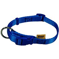 Bafpet Strap collar solid colour - Blue, 20mm × 38-60cm, 18101J - Dog Collar