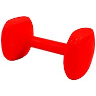 Bafpet Plastic dumbbell, floating, pink, 90g, 09068 - Dog Toy
