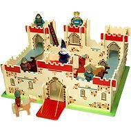 Fából készült vár Arthur király - Játékszett