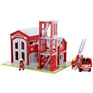Bigjigs Wooden set of firefighters - Game Set