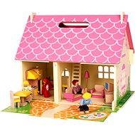 Bigjigs Portable wooden doll house - Doll Accessory