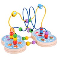 Wooden Motor Labyrinth - Sea - Didactic Toy