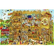  Wooden puzzle - Castle  - Jigsaw