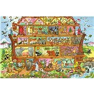 Bigjigs Fa puzzle - Noé bárkája - Puzzle