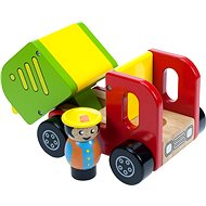  Wooden toy car - Color lorry driver  - Toy Car
